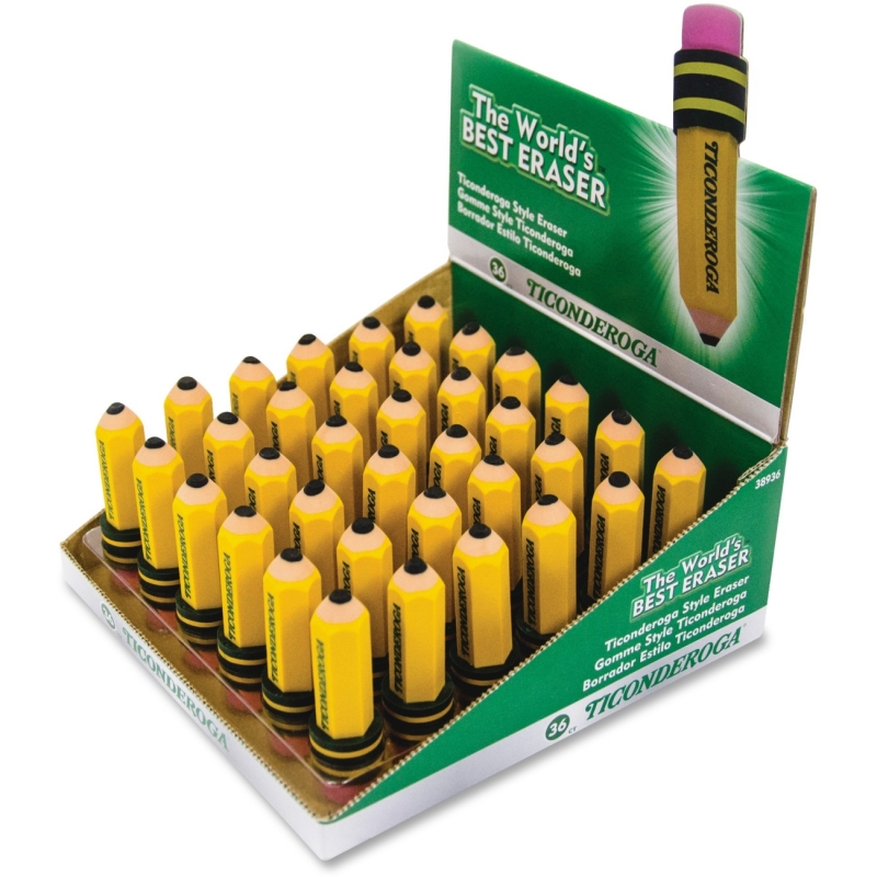 Dixon Latex-free Pencil-shape Eraser 38936 DIX38936