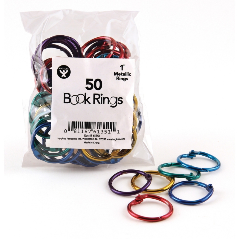 Hygloss Book Rings 61351 HYX61351