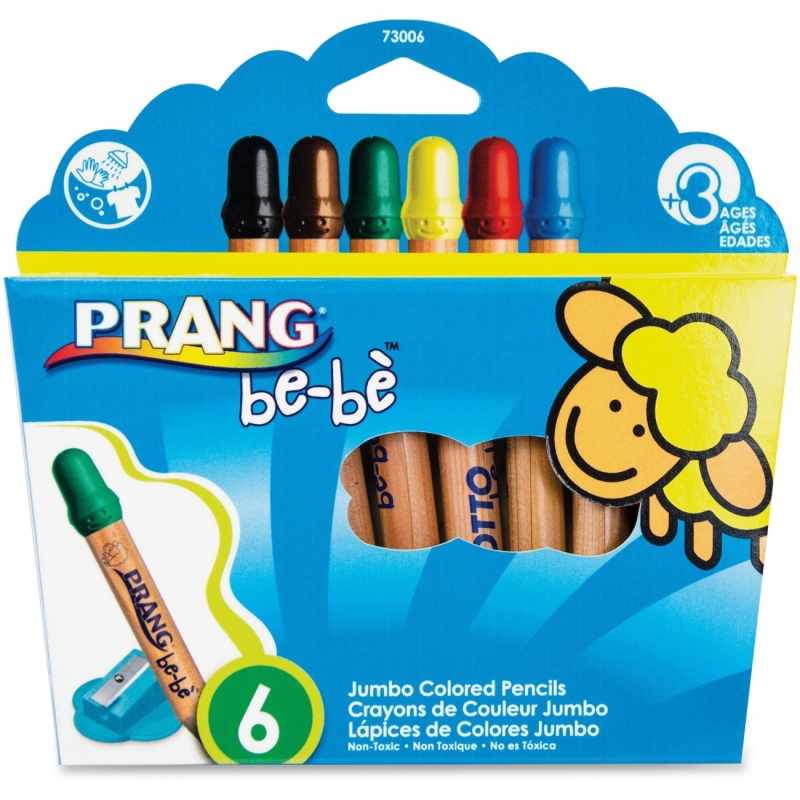 Prang be-be Jumbo Colored Pencils 73006 DIX73006