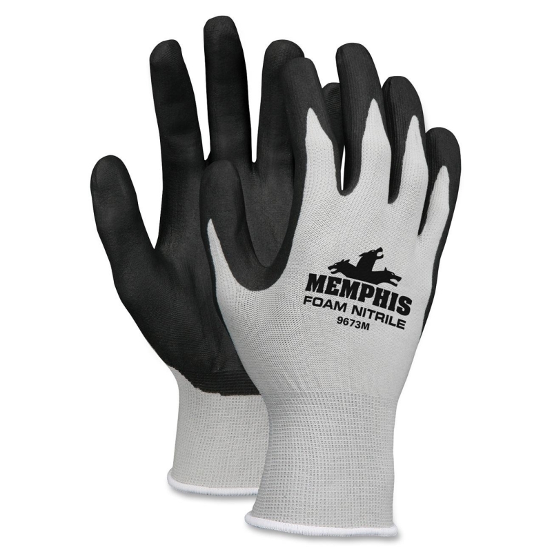 Memphis Nitrile Coated Knit Gloves 9673M MCS9673M 9673