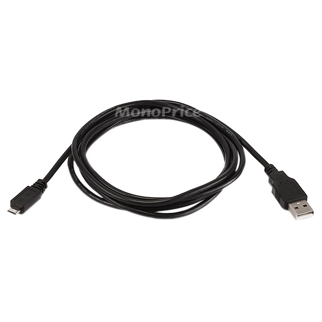 Monoprice 6ft USB 2.0 A Male to Micro 5pin Male 28/28AWG Cable 4868