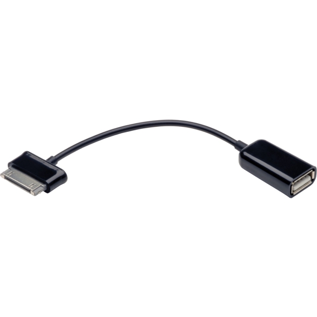 Tripp Lite USB OTG Host Adapter Cable For Samsung Galaxy Tablet, 6-in. U054-06N