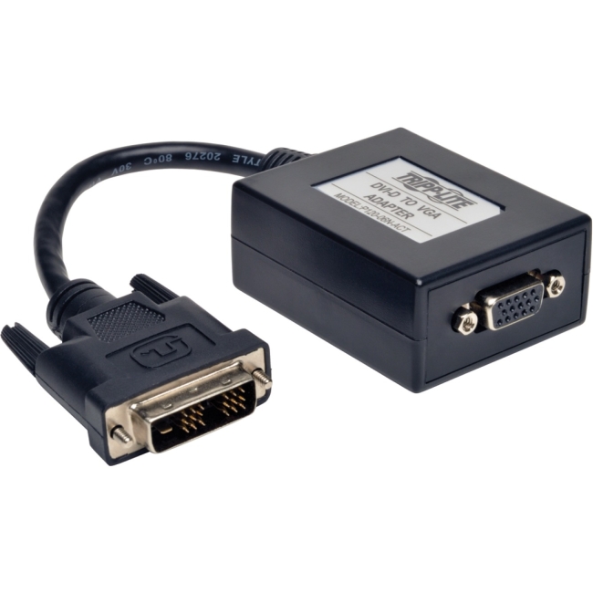Tripp Lite DVI-D to VGA Active Adapter Converter Cable, 6-in - 1920x1200 P120-06N-ACT