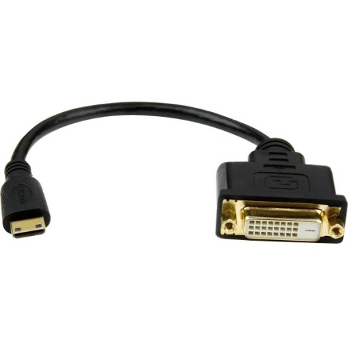 StarTech.com Mini HDMI to DVI-D Adapter M/F - 8in HDCDVIMF8IN