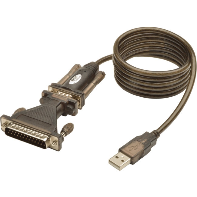 Tripp Lite USB-to-Serial Cable Adapter (USB-A to DB25 M/M) U209-005-DB25