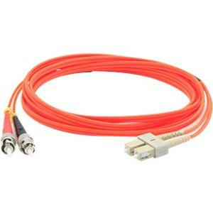 AddOn 20m Multi-Mode Fiber (MMF) Duplex ST/SC OM1 Orange Patch Cable ADD-ST-SC-20M6MMF