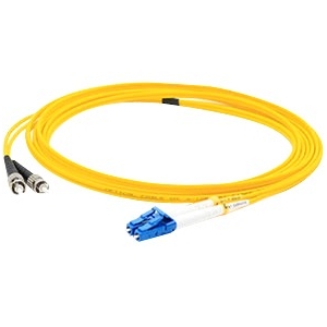 AddOn 8m Single-Mode Fiber (SMF) Duplex ST/LC OS1 Yellow Patch Cable ADD-ST-LC-8M9SMF