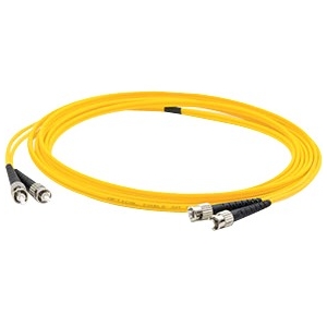 AddOn 6m Single-Mode Fiber (SMF) Duplex ST/ST OS1 Yellow Patch Cable ADD-ST-ST-6M9SMF