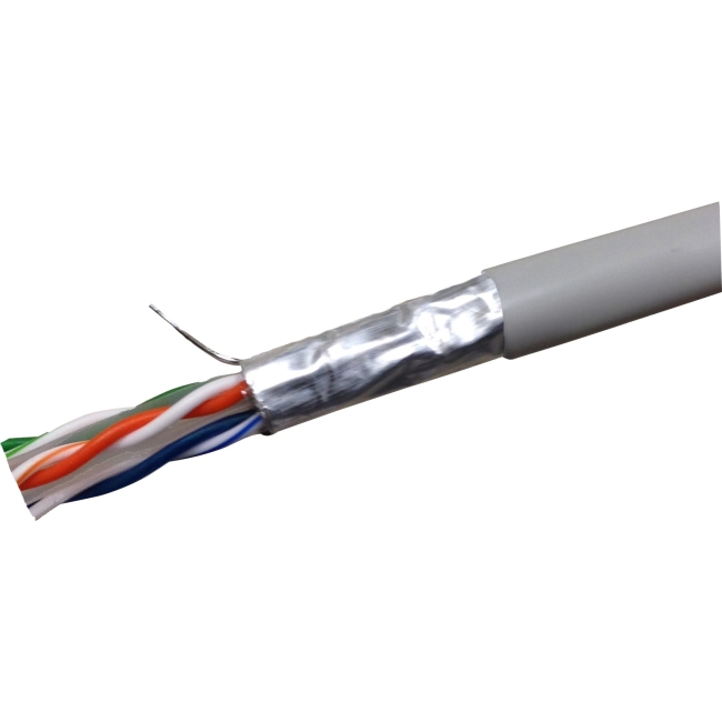 Weltron CAT6 Solid Shielded (CMR) Network Cable T2404L6SH-AH