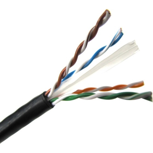 Weltron CAT6 Stranded (CMR) Network Cable T2404L6PA-BK