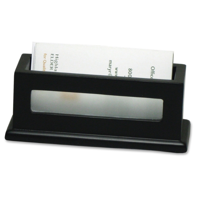 Victor Midnight Black Business Card Holder 11565 VCT11565