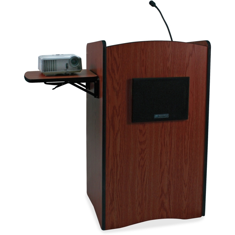 AmpliVox UHF Wireless Multimedia Computer Lectern SW3230MH APLSW3230 SW3230