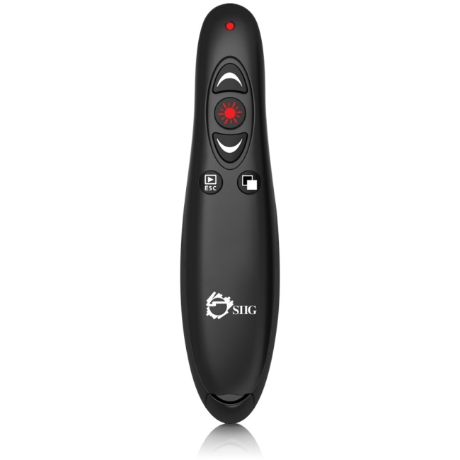 SIIG 2.4GHz RF Wireless Presenter CE-WR0112-S1