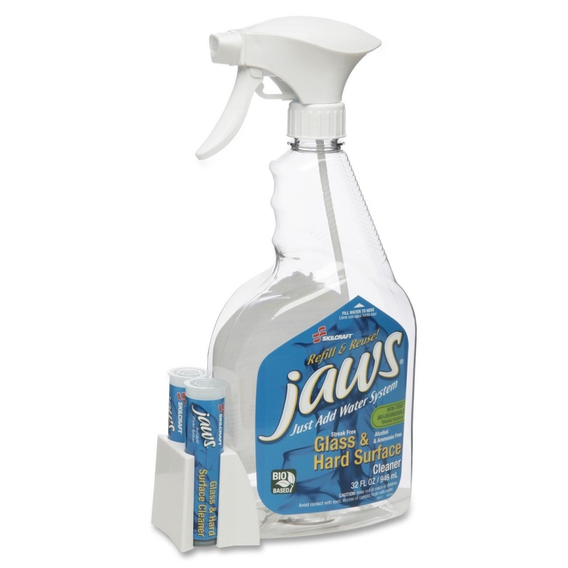SKILCRAFT JAWS Glass/Hard Surface Cleaning Kit 7930016005747 NSN6005747
