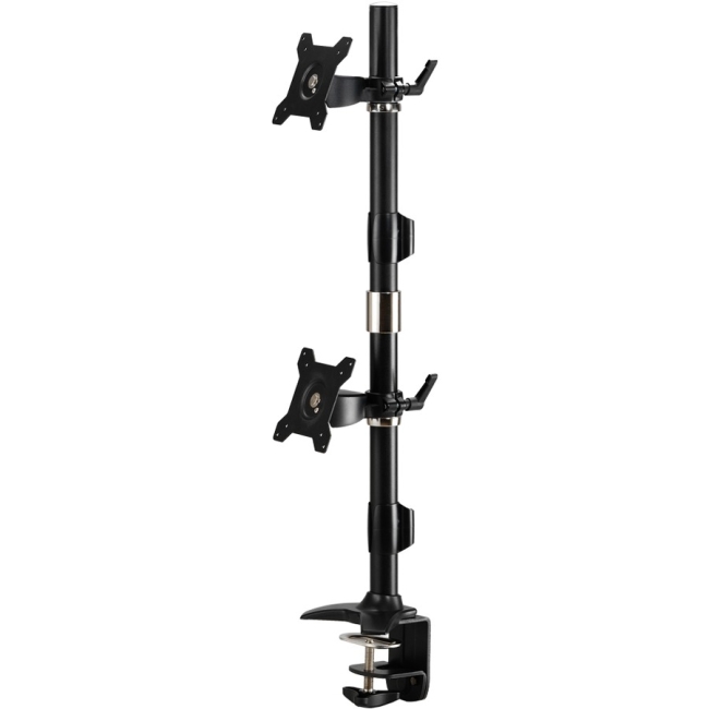 Amer Mounts Dual Vertical Monitor Mount Clamp-24 AMR2CV