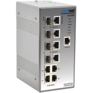 ComNet 8-Port Managed Gigabit Switch CNGE8MS