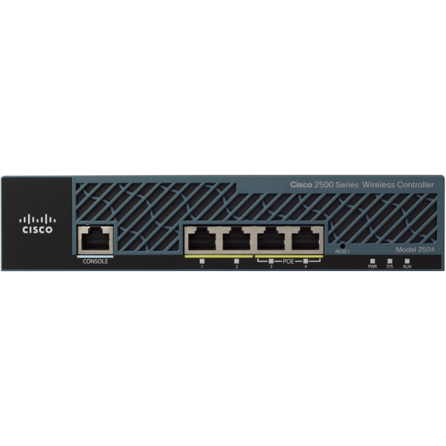 Cisco Air Wireless LAN Controller - Refurbished AIR-CT250450-K9-RF CT2504