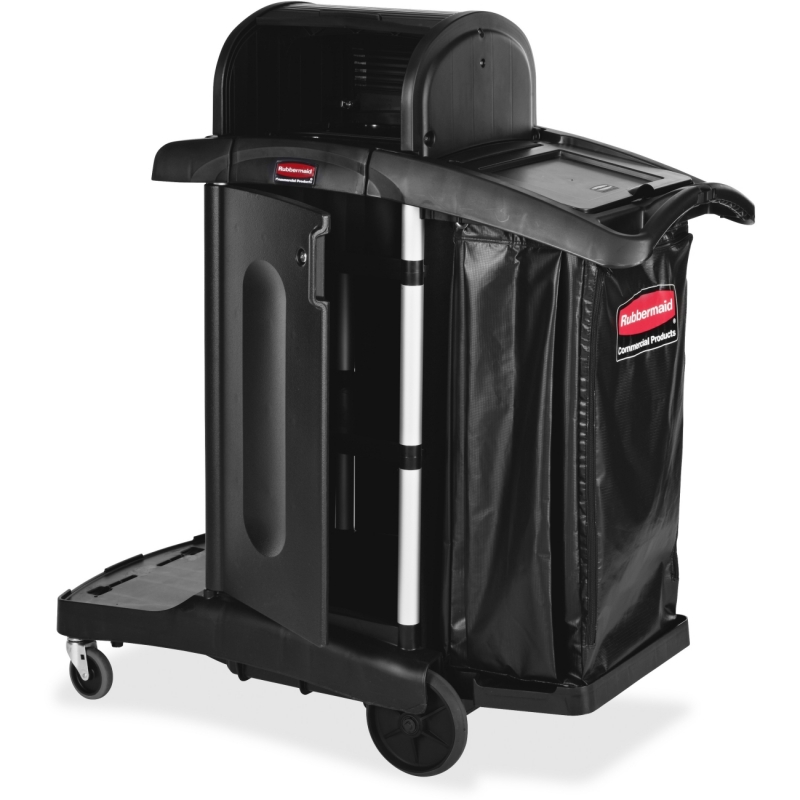 Rubbermaid High Security Executive Janitor Cleaning Cart 1861427 RCP1861427