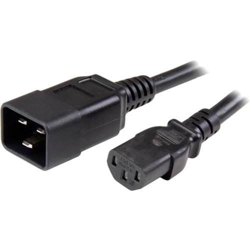 StarTech.com Computer Power Cord - C13 to C20, 14 AWG, 6 ft PXTC13C20146