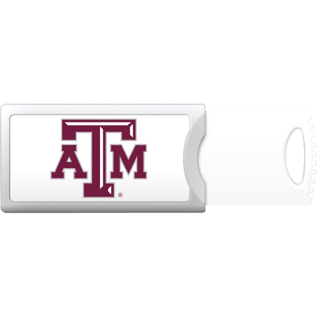 Centon 16GB Push USB 2.0 Texas A&M University S1-U2P1CTAM-16G