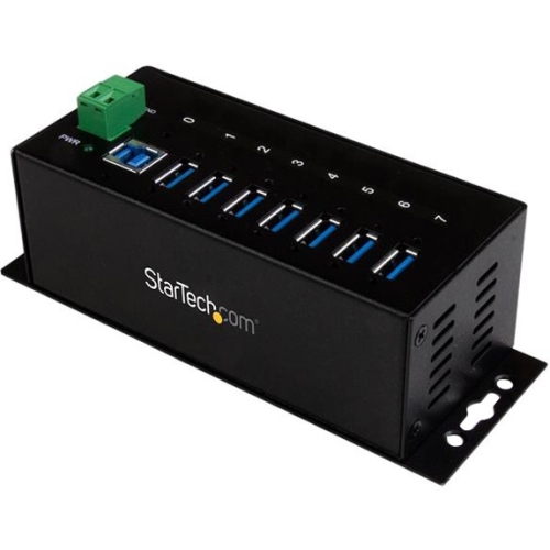StarTech.com 7 Port Industrial USB 3.0 Hub - ESD and Surge Protection ST7300USBME
