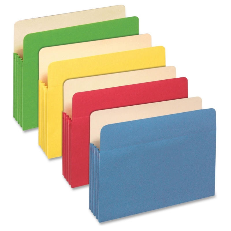 Globe-Weis Colored File Pocket 1524E ASST PFX1524EASST