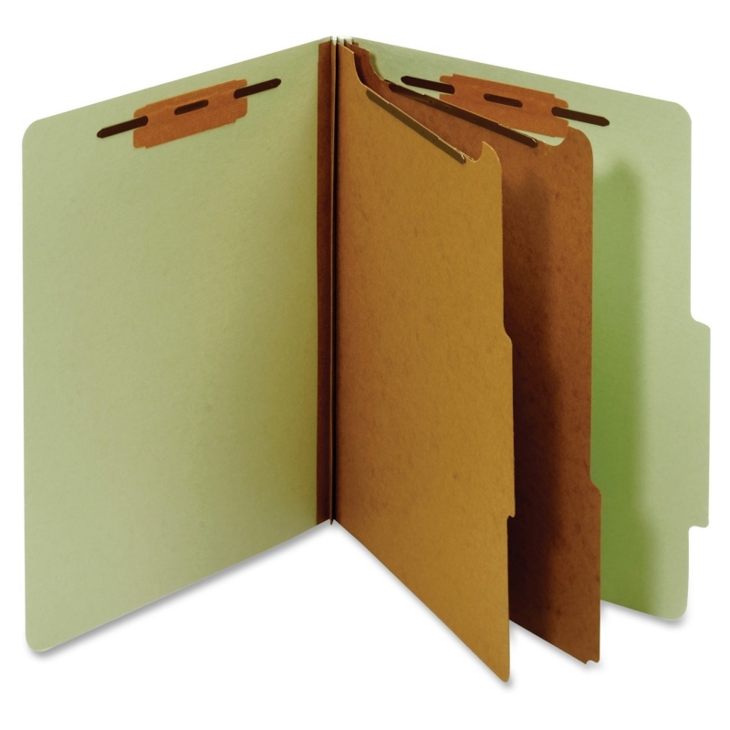 Globe-Weis Letter Classification Folder With Divider PU61 GRE PFXPU61GRE