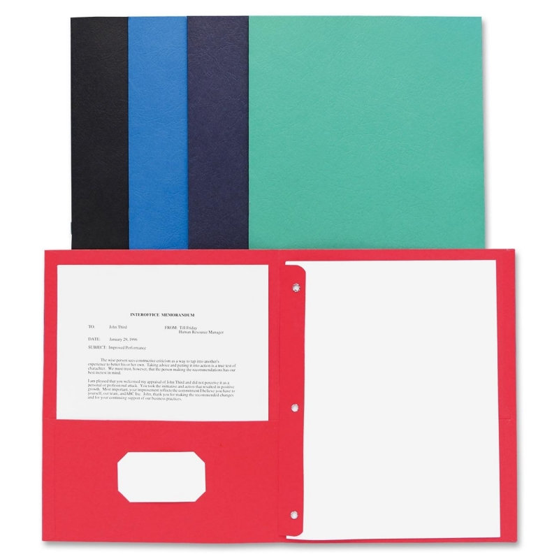 Business Source Two Pocket Folder 78531 BSN78531