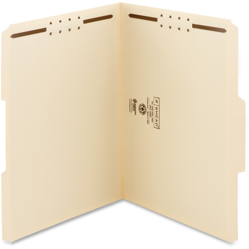 Smead WaterShed/CutLess Fastener Folders 14541 SMD14541