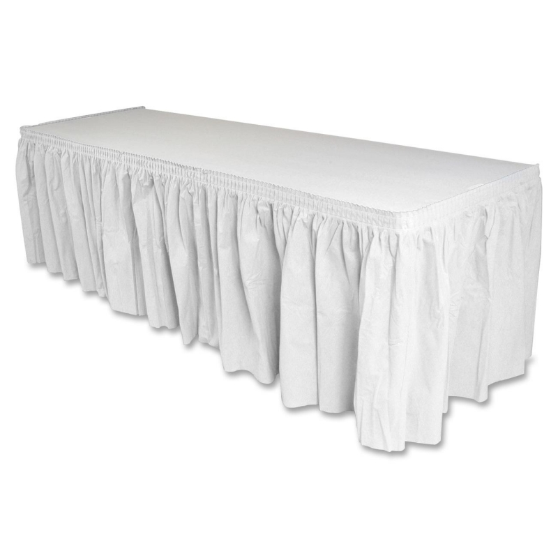 Genuine Joe Linen-like Table Skirts 11915 GJO11915