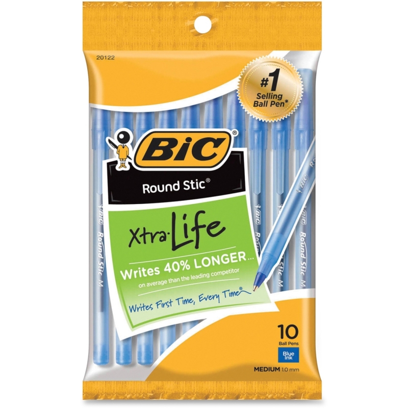 BIC Round Stic Ballpoint Pen GSMP101BE BICGSMP101BE