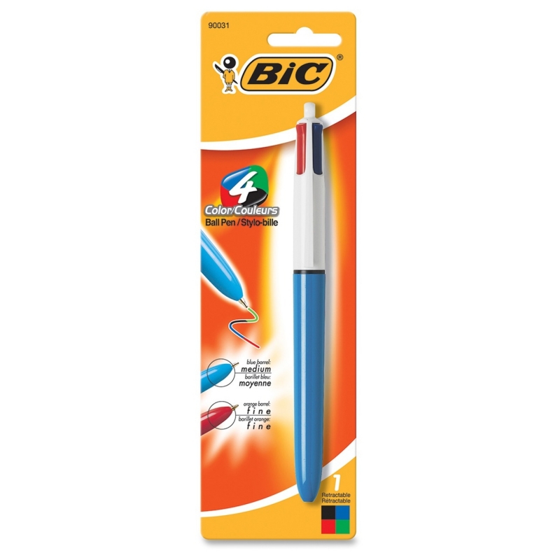 BIC 4-Color Retractable Pen MMXP11C BICMMXP11C
