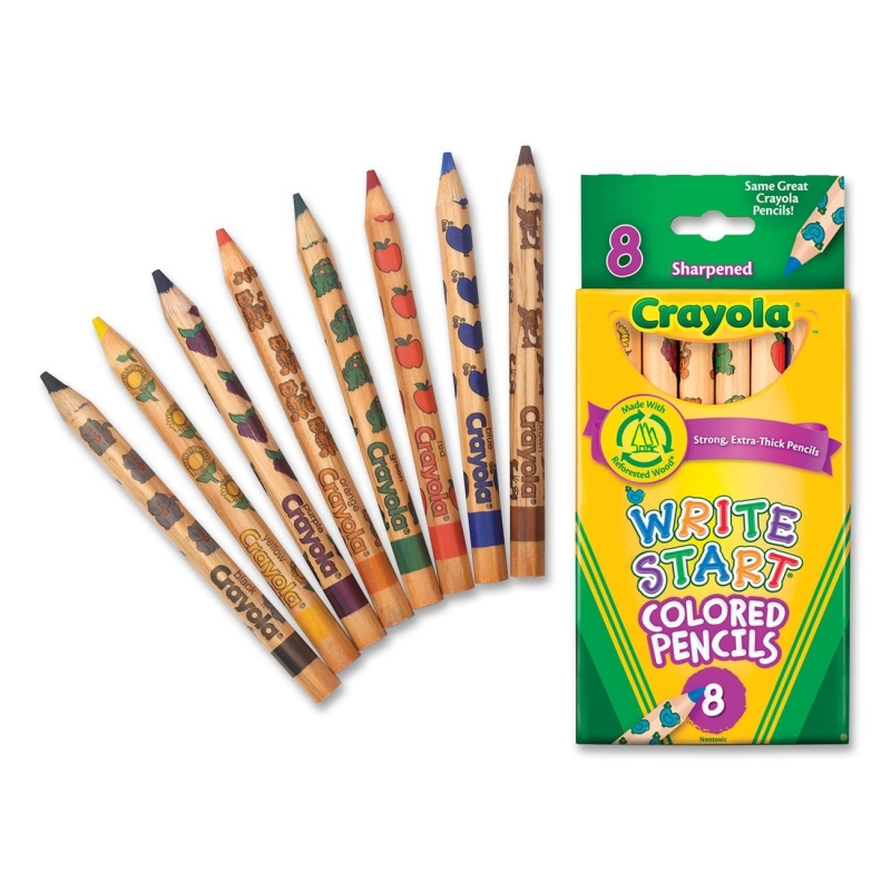 Crayola Write Start Colored Pencil 68-4108 CYO684108