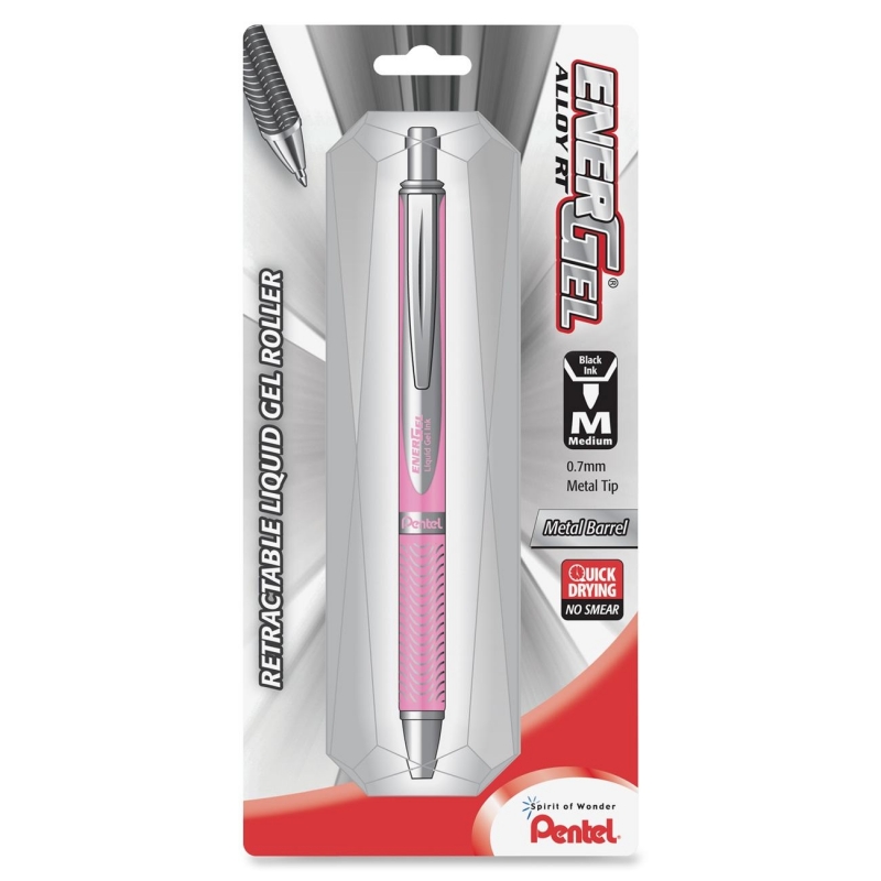 Pentel EnerGel Alloy Retractable Liquid Gel Pen BL407PBPA PENBL407PBPA