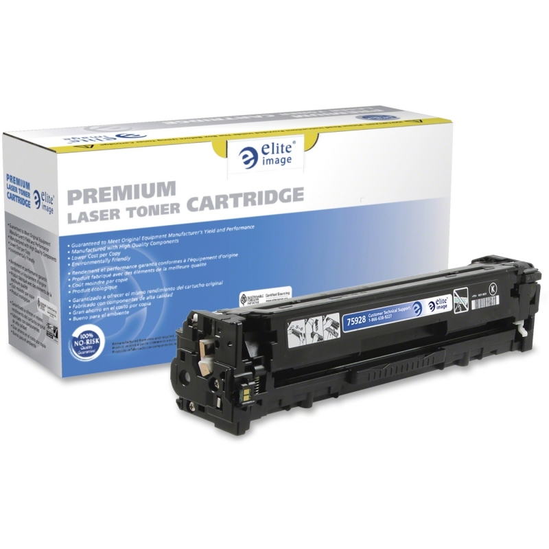Elite Image Remanufactured Toner Cartridge Alternative For Canon 131BK 75922 ELI75922