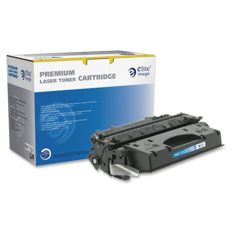 Elite Image Remanufactured High Yield Toner Cartridge Alternative For HP 05X (CE505X) 75632 ELI75632