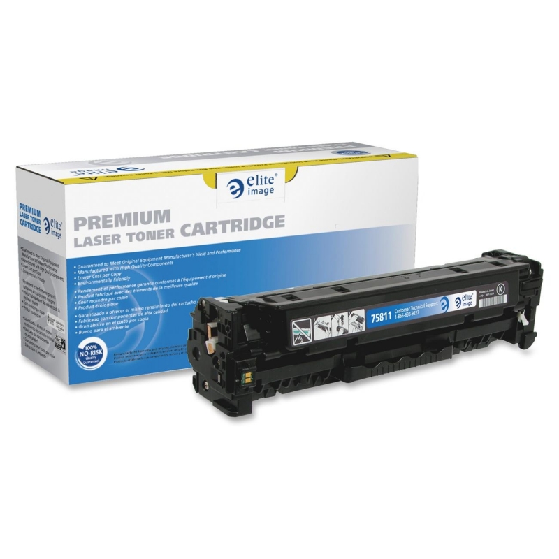 Elite Image Remanufactured Toner Cartridge Alternative For HP 305A (CE410A) 75811 ELI75811