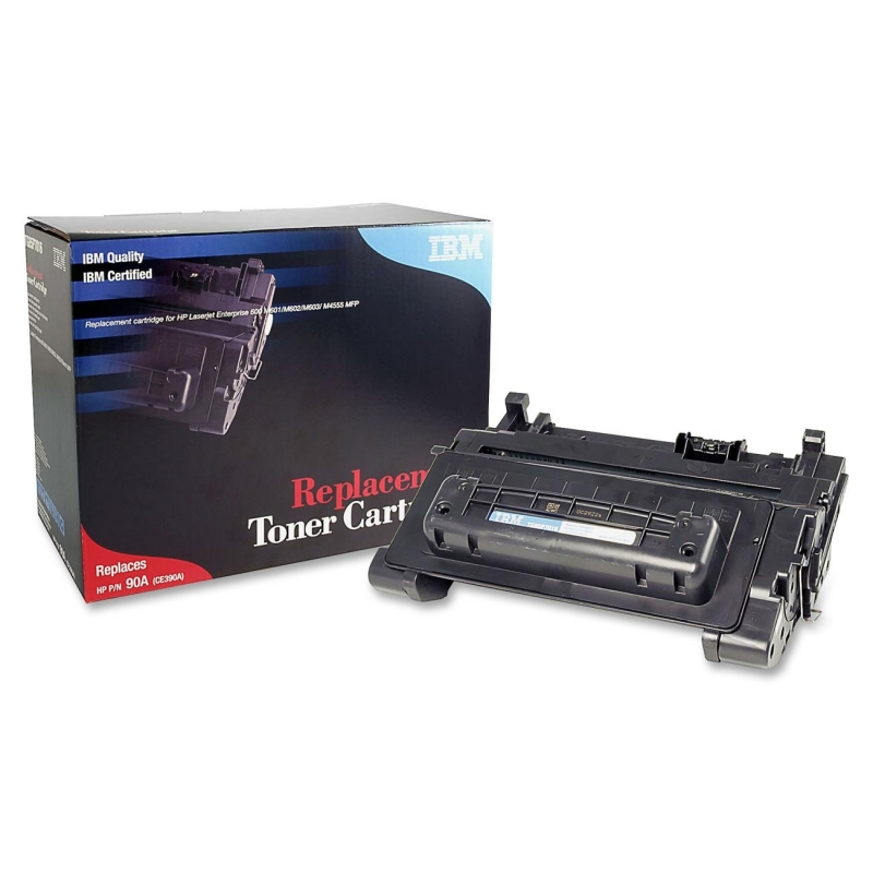 IBM Remanufactured Toner Cartridge Alternative For HP 90A (CE390A) TG85P7016 IBMTG85P7016