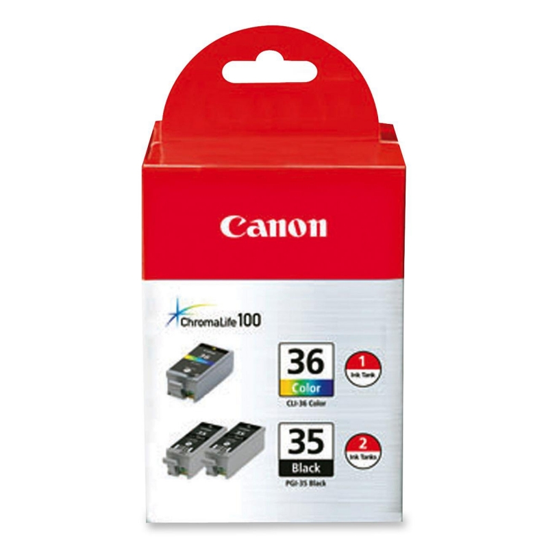 Canon PGI-35/CLI-36 Combo Pack Ink Cartridge - Refurbished PGI-35CLI-36 CNMPGI35CLI36