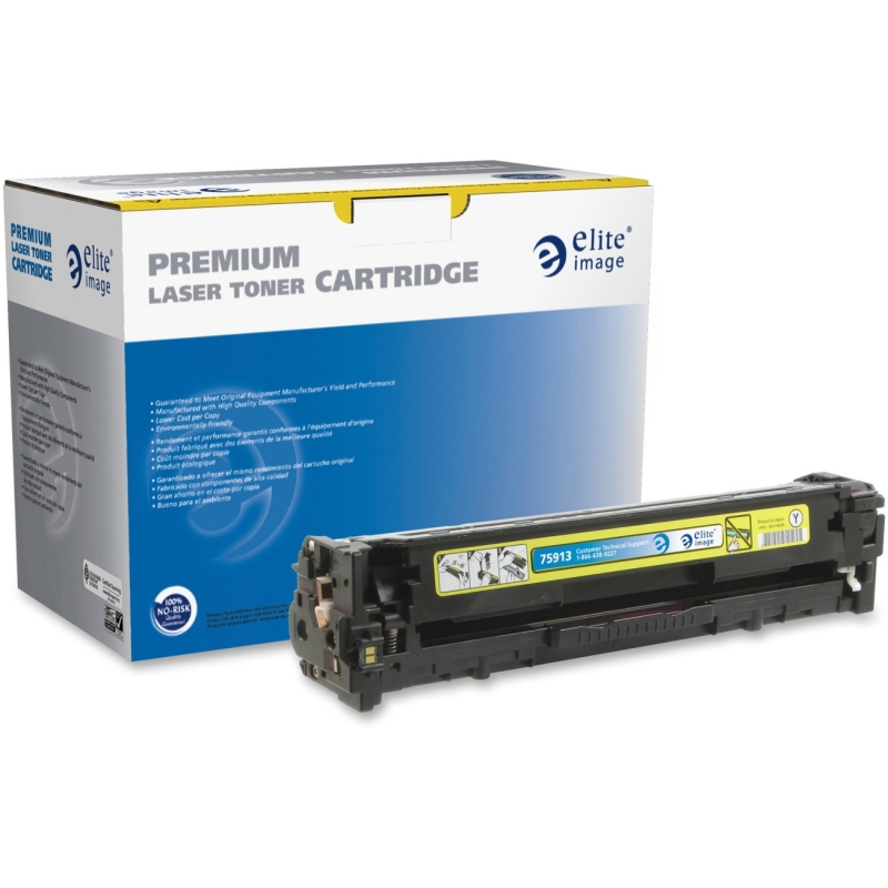 Elite Image Remanufactured Toner Cartridge Alternative For HP 131A (CF212A) 75913 ELI75913
