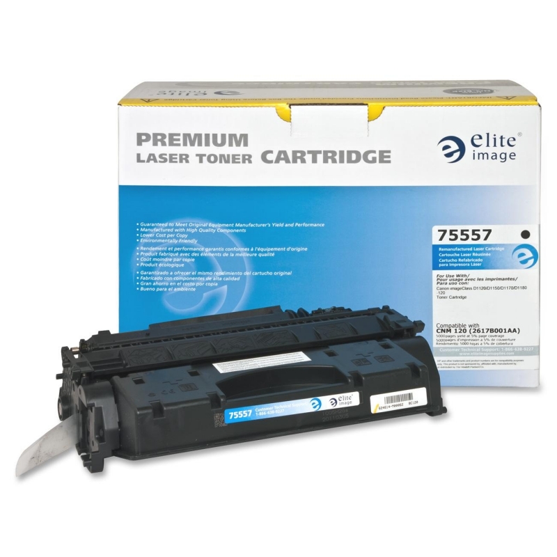 Elite Image Remanufactured Toner Cartridge Alternative For Canon 120 75557 ELI75557