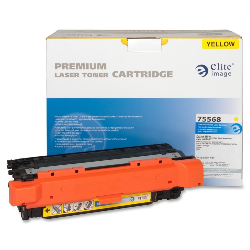 Elite Image Remanufactured Toner Cartridge Alternative For HP 504A (CE252A) 75568 ELI75568