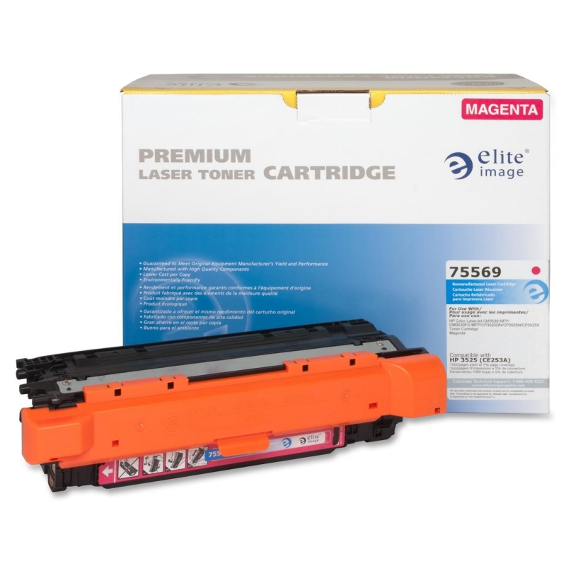 Elite Image Remanufactured Toner Cartridge Alternative For HP 504A (CE253AA) 75569 ELI75569