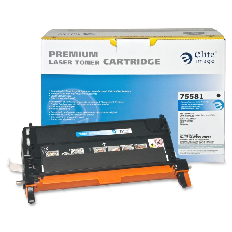 Elite Image Remanufactured Toner Cartridge Alternative For Dell 310-8395 75581 ELI75581