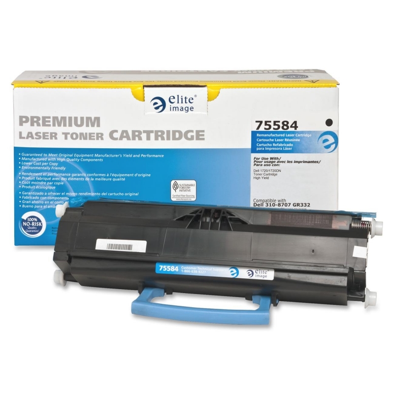 Elite Image Remanufactured Toner Cartridge Alternative For Dell 310-8707 75584 ELI75584