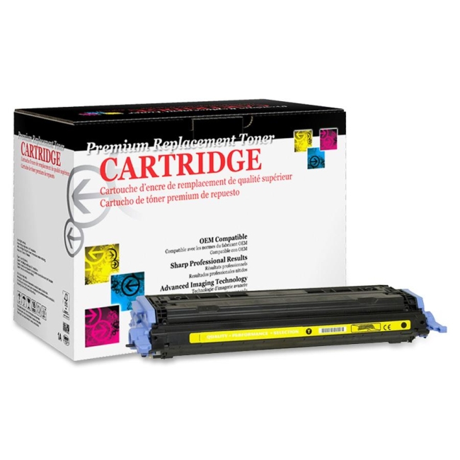 West Point Remanufactured Toner Cartridge Alternative For HP 124A (Q6002A) 200076P WPP200076P