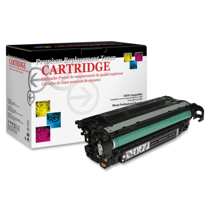 West Point Remanufactured Toner Cartridge Alternative For HP 504X (CE250X) 200197P WPP200197P