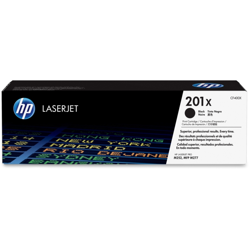 HP High Yield Black Original LaserJet Toner Cartridge (~2,800 pages) CF400X HEWCF400X 201X