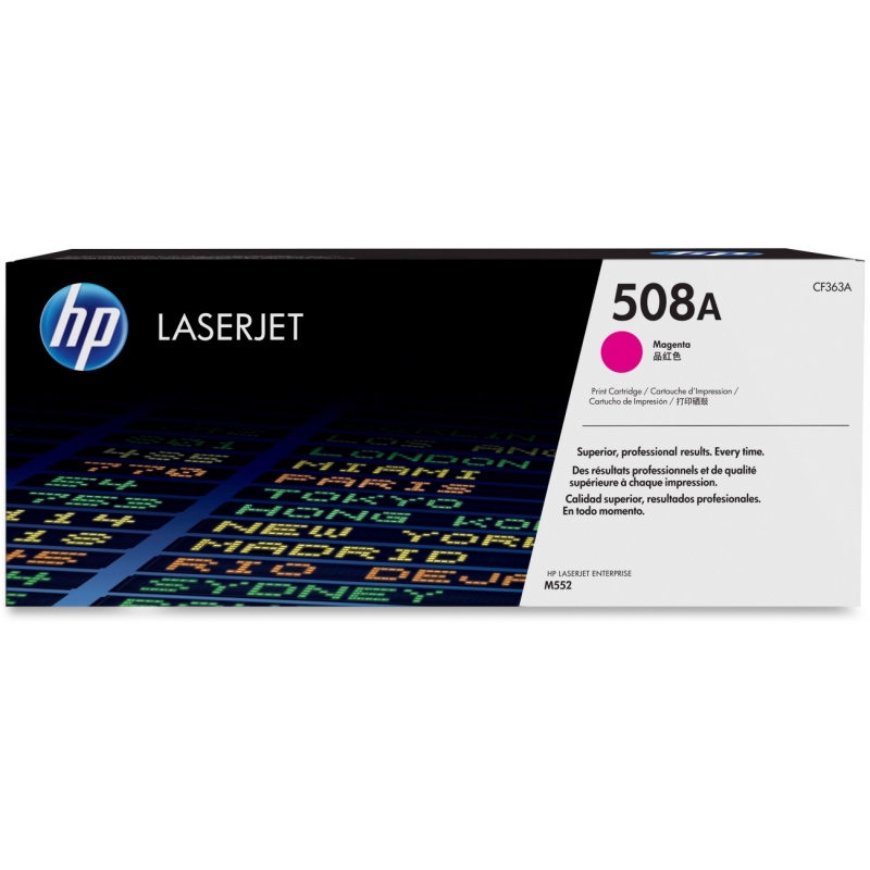 HP Original Magenta LaserJet Toner Cartridge (~5,000 pages) CF363A HEWCF363A 508A