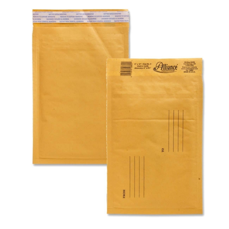 Alliance Rubber Kraft Bubble Mailer 10802 ALL10802